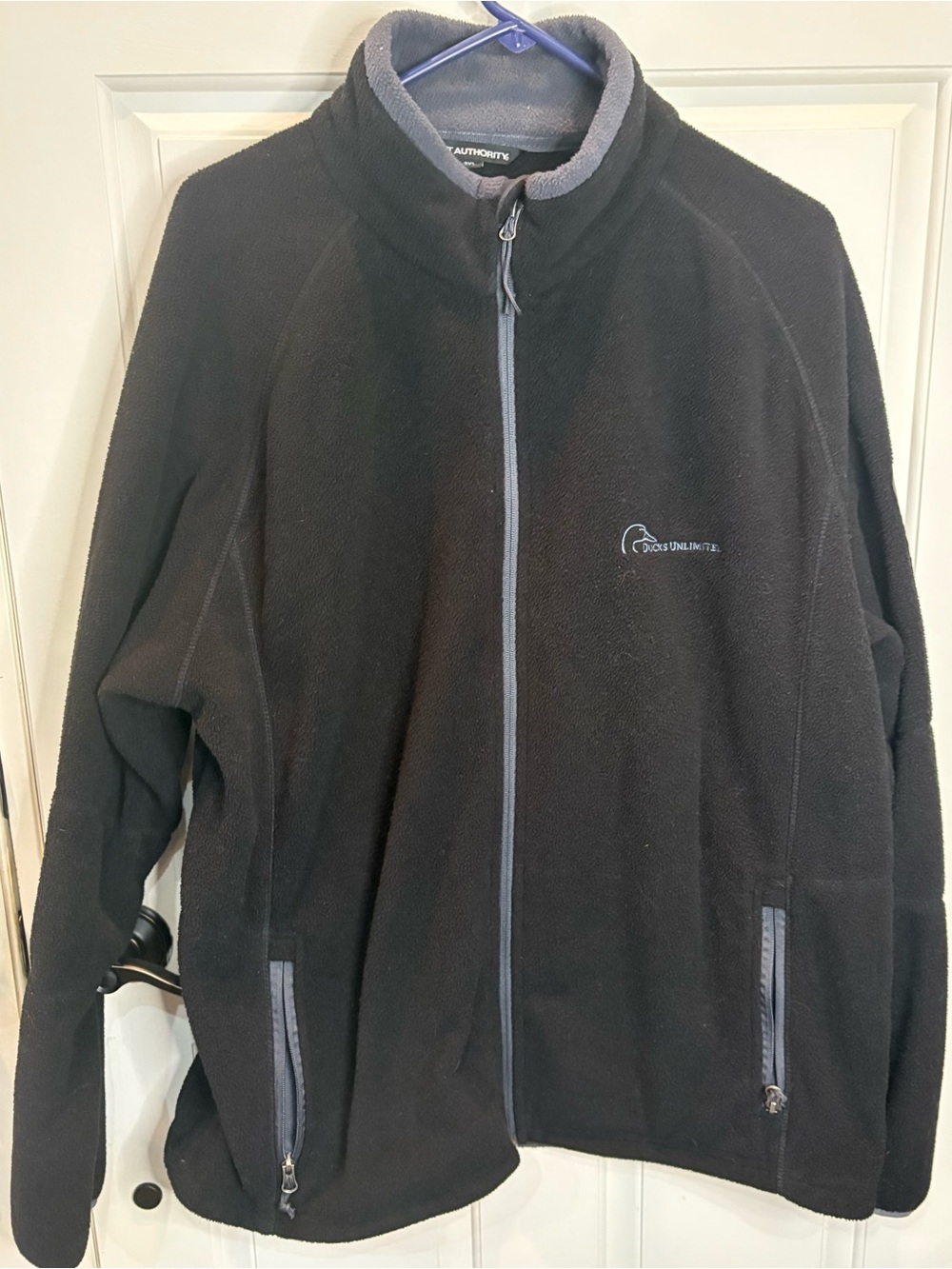 Port Authority Men's 2XL Fleece Ducks Unlimited Jacket